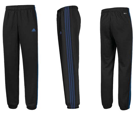 adidas hose schwarz mit blauen streifen|adidas Adicolor 3.